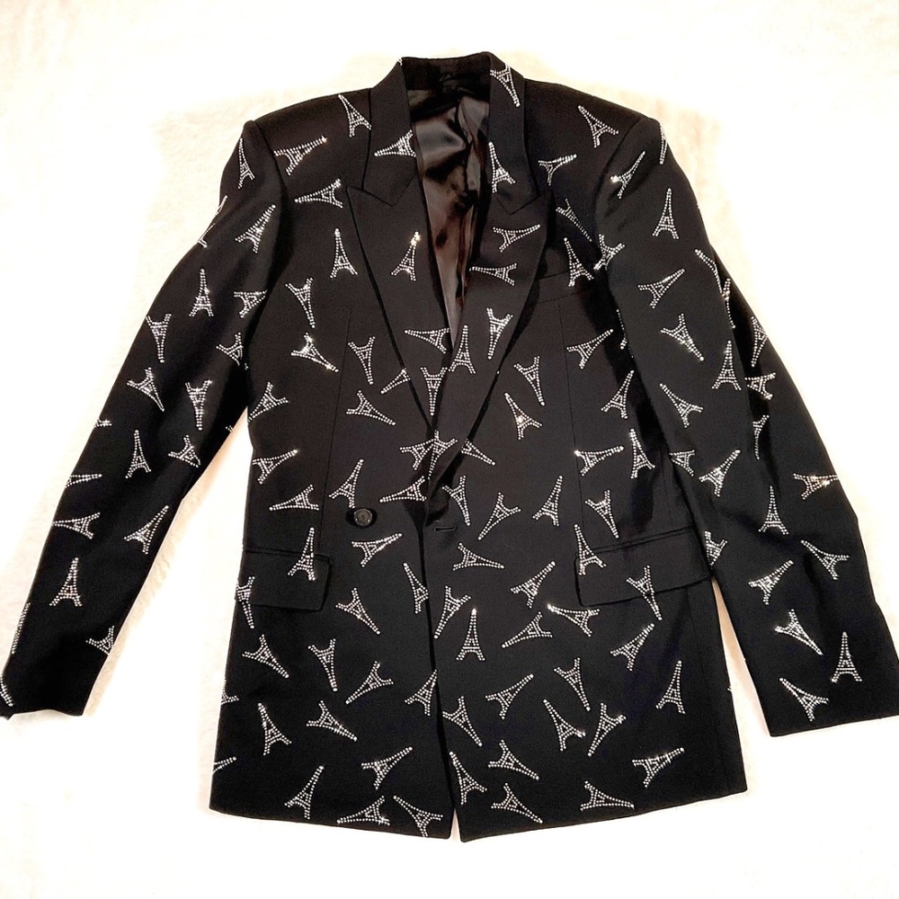 Balenciaga Eiffel Tower 80s shoulder jacket - Picture 3 of 16